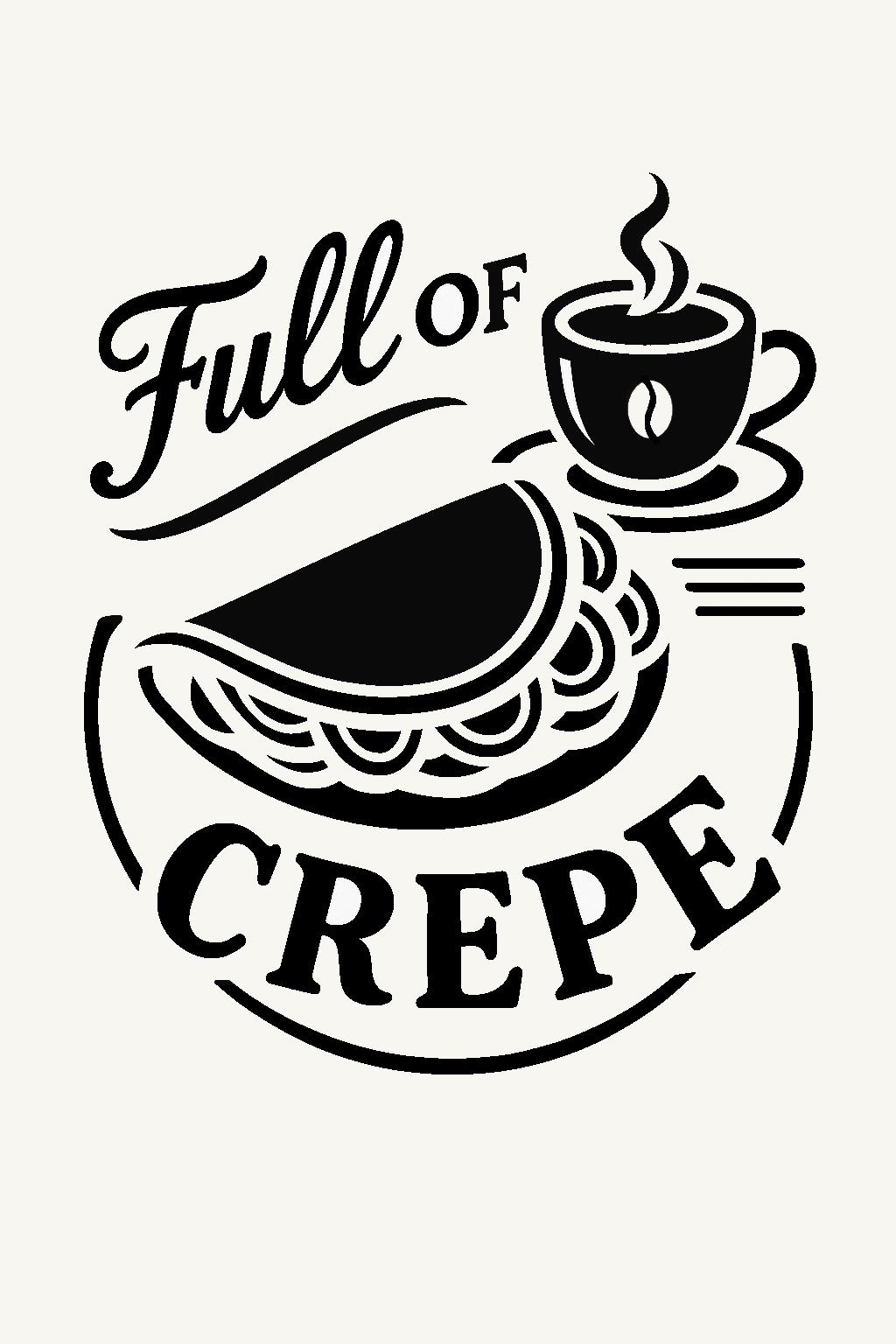 Full of Crepe Logo