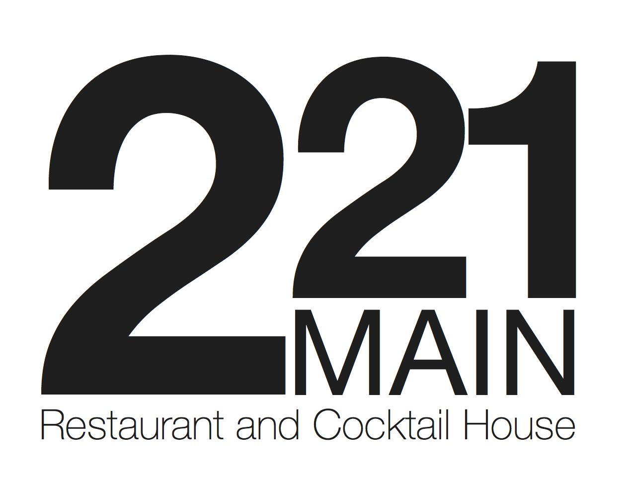 221 Main - Restaurant & Cocktail House Logo