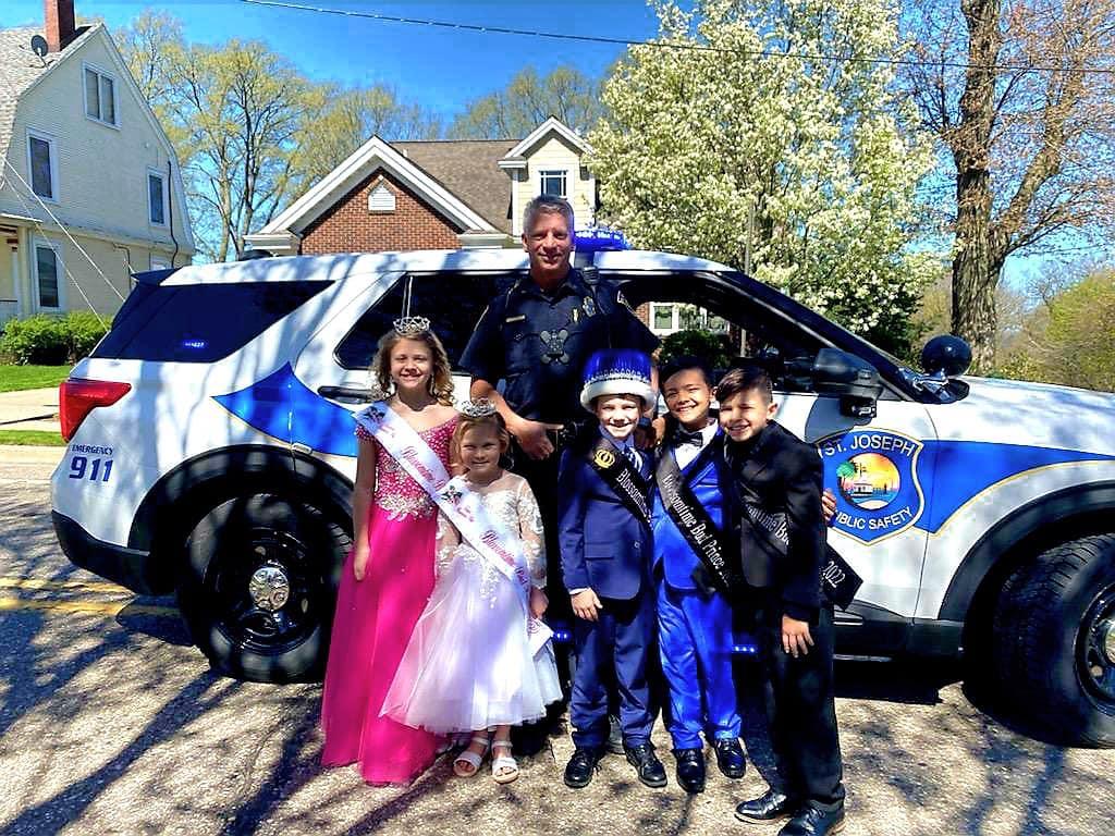 Bud Court with Officer Yonker 