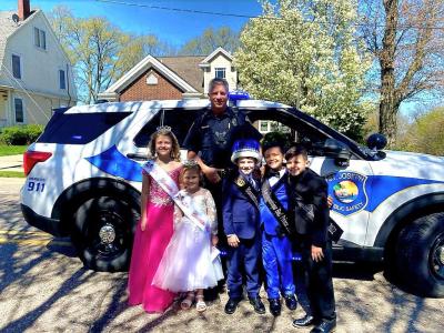 Bud Court with Officer Yonker 