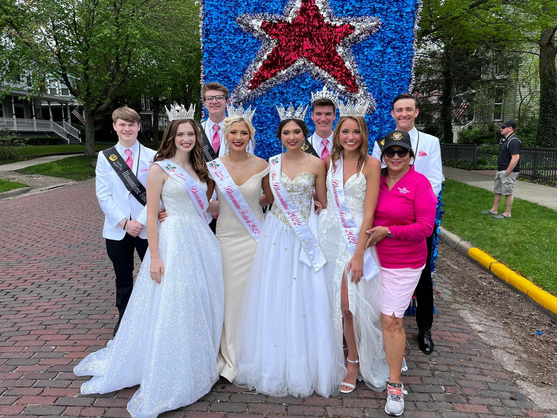 Miss & Mr. Blossomtime Court