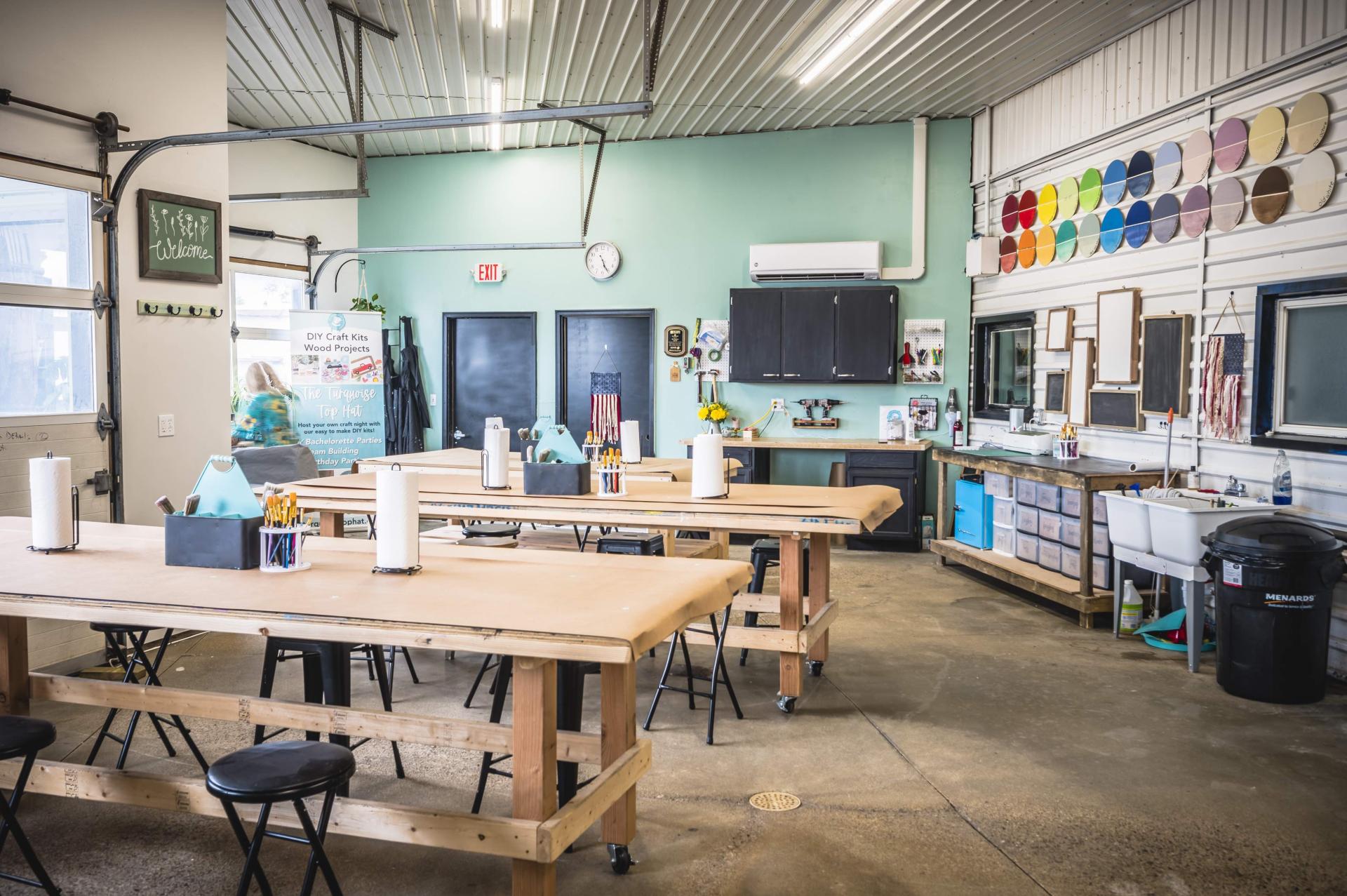 Let's get creative in the workshop!