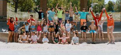 That feeling when you're having the best summer ever at beach day camp