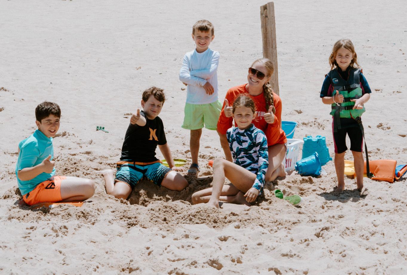 Sun, sand, and smiles at Third Coast Surf Shop kids' beach day camp