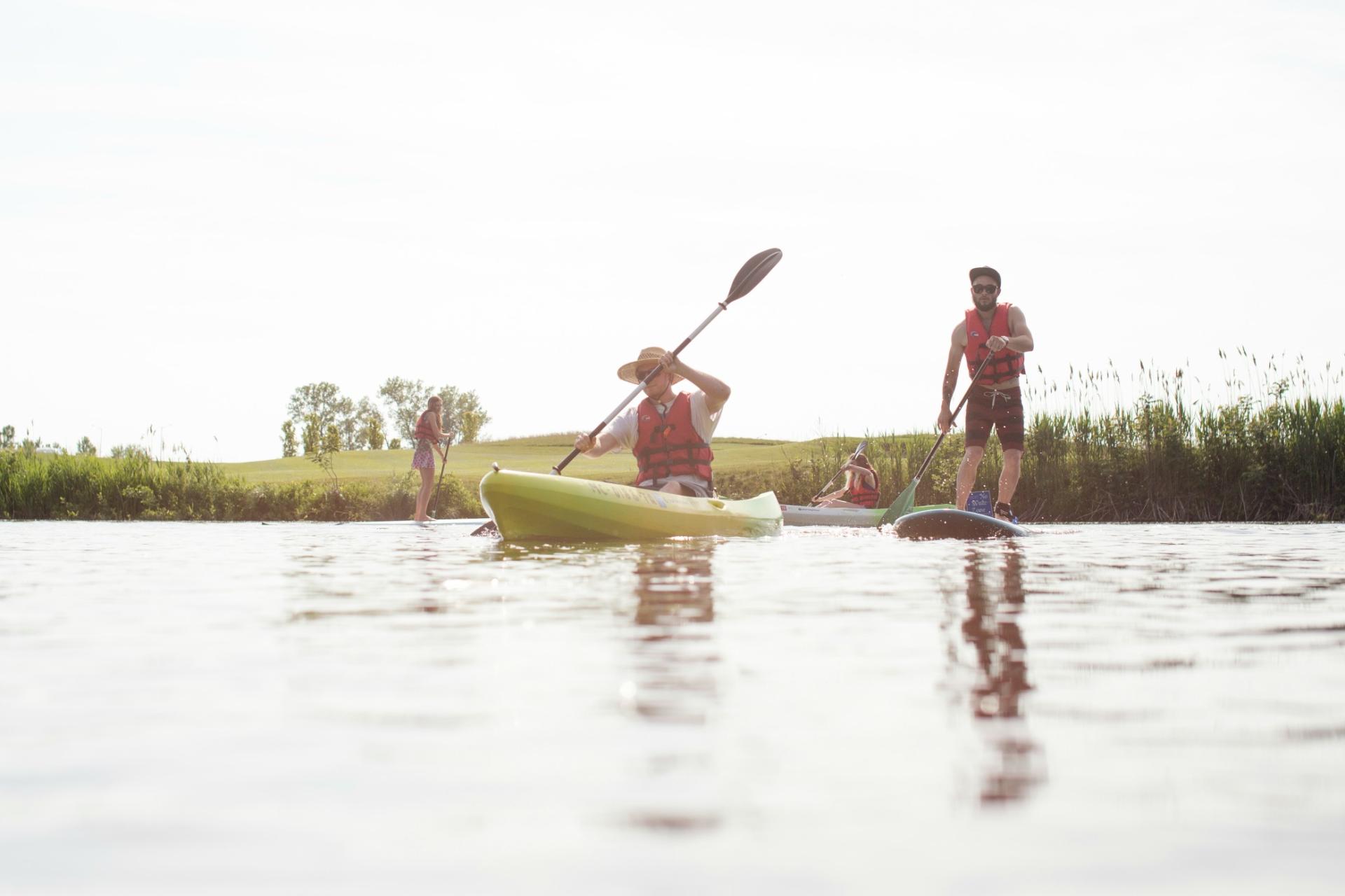Choose from rental kayaks or stand-up paddleboards at six Third Coast Paddling locations throughout Southwest Michigan