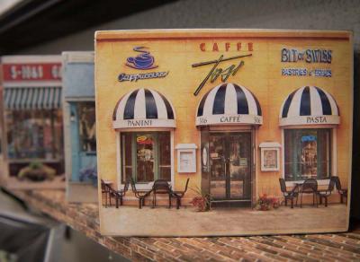 Photographs of local landmarks.