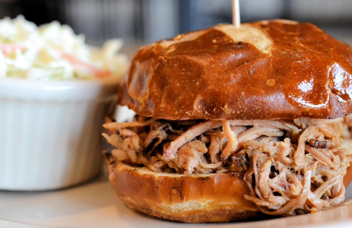 Hand-Pulled Pork Sandwich