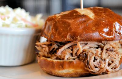 Hand-Pulled Pork Sandwich