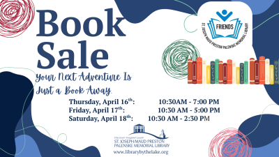 It's BOOK SALE time with our Friends of the Library! Looking to restock your bookshelves? Come on down see what's available! This is a great way to support your library and save money on book purch...