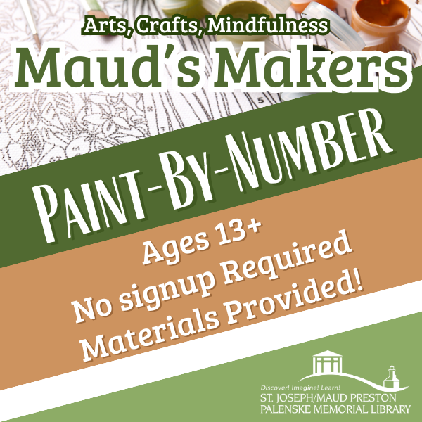 Join us for our "Arts, Crafts, & Mindfulness" Club! This all ages (13 and up) program meets on the 4th Tuesday of the month for a session of something arty, something crafty, something mindful, or ...