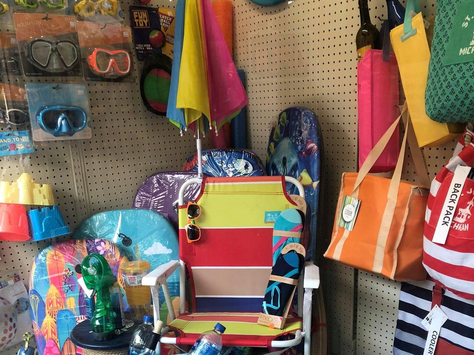 Everything for a day at the beach! 