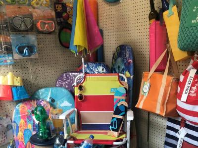 Everything for a day at the beach! 