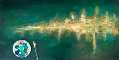 Learn amazing techniques to create your own abstract work of art! 