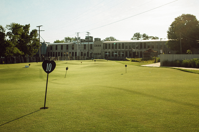 Welter's Folly Putting Green, located at our distillery.