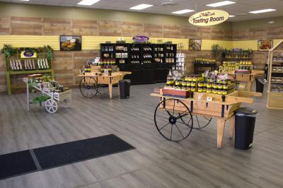 Visit our warm and inviting tasting room located at 421 St Street in downtown St Joseph.