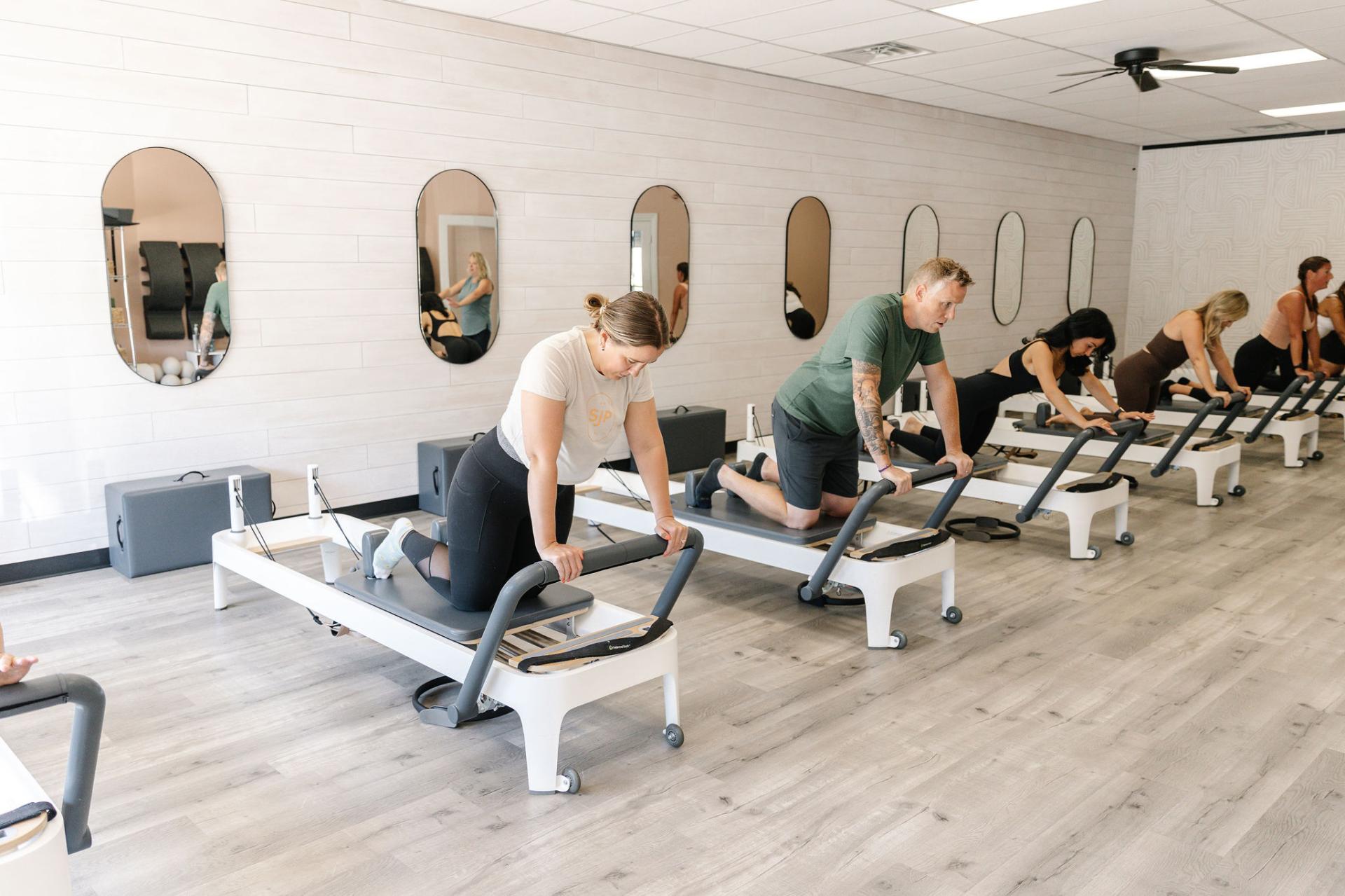 Reformer Classes at Saint Joseph Pilates.