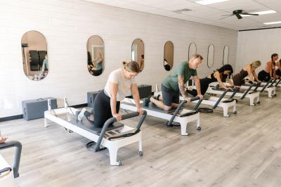 Reformer Classes at Saint Joseph Pilates.