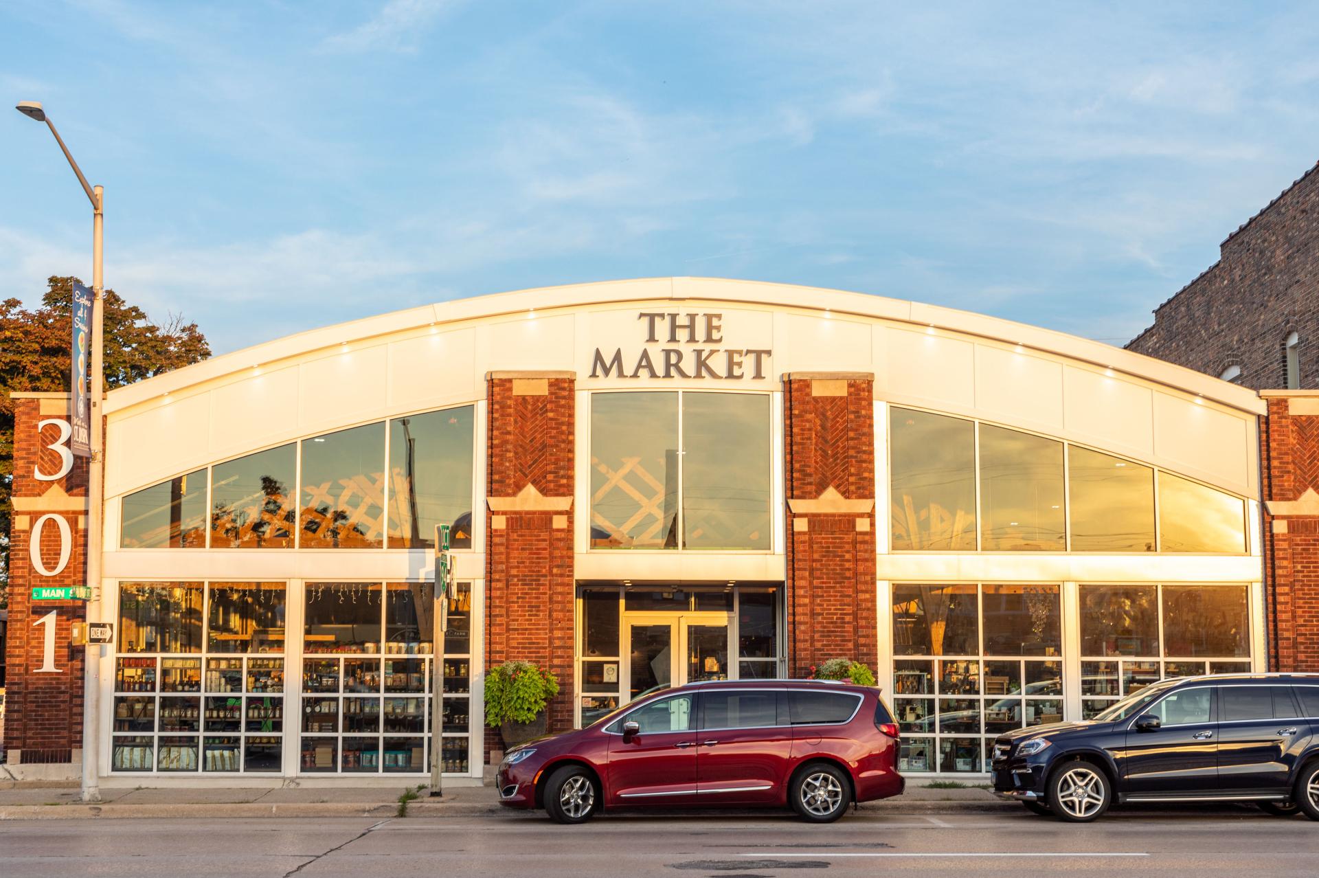 Community Taproom is located inside The Market