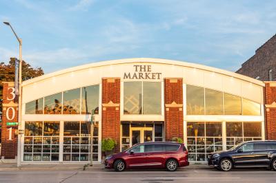 Community Taproom is located inside The Market