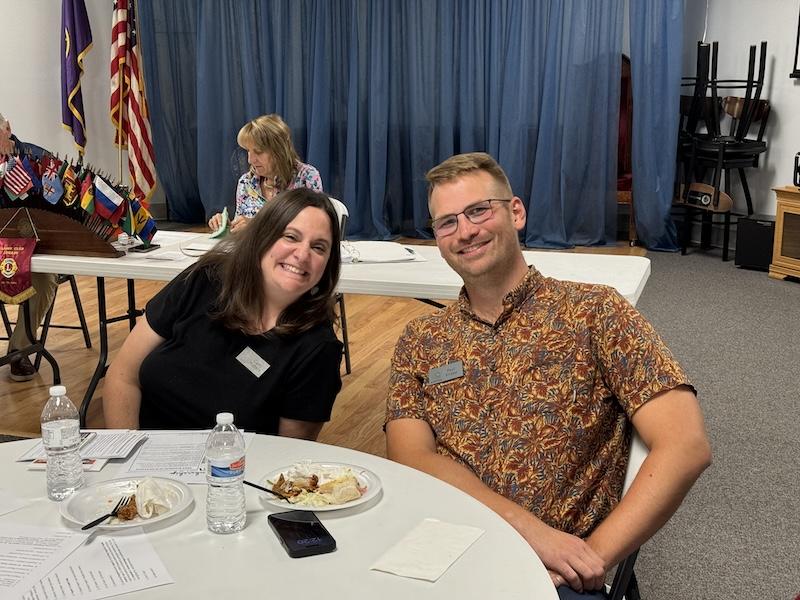 Guest speakers are at most meetings. We even hosted the folks from St. Joseph Today.