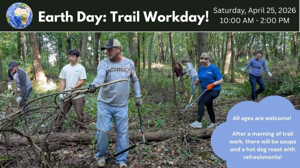 Earth Day Volunteer Workday! logo