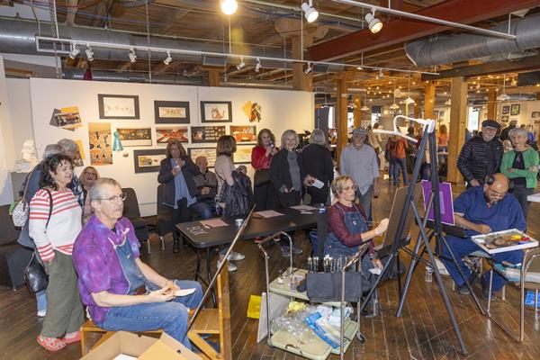 Face Off Live Portrait Event logo