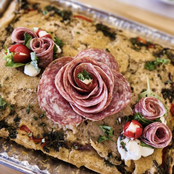 Gluten-Free Focaccia Charcuterie Class logo