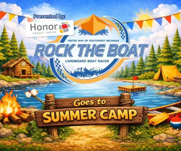 United Way of Southwest Michigan's Rock the Boat Presented by Honor Credit Union logo