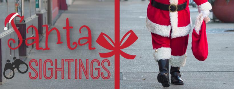 Santa Sightings in Michigan's Great Southwest 2019
