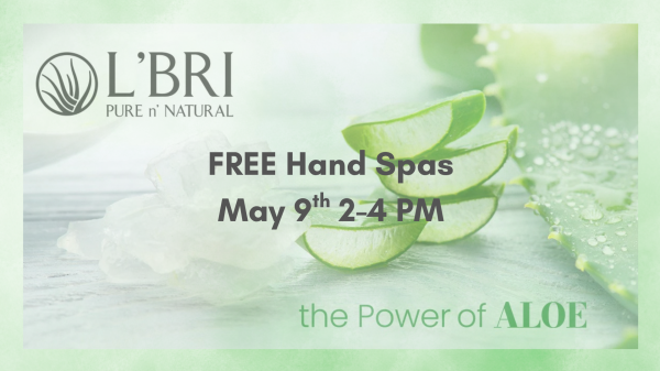 L'BRI Hand Spa May 9