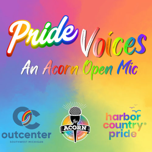 Pride Voices: An Acorn Open Mic on June 4