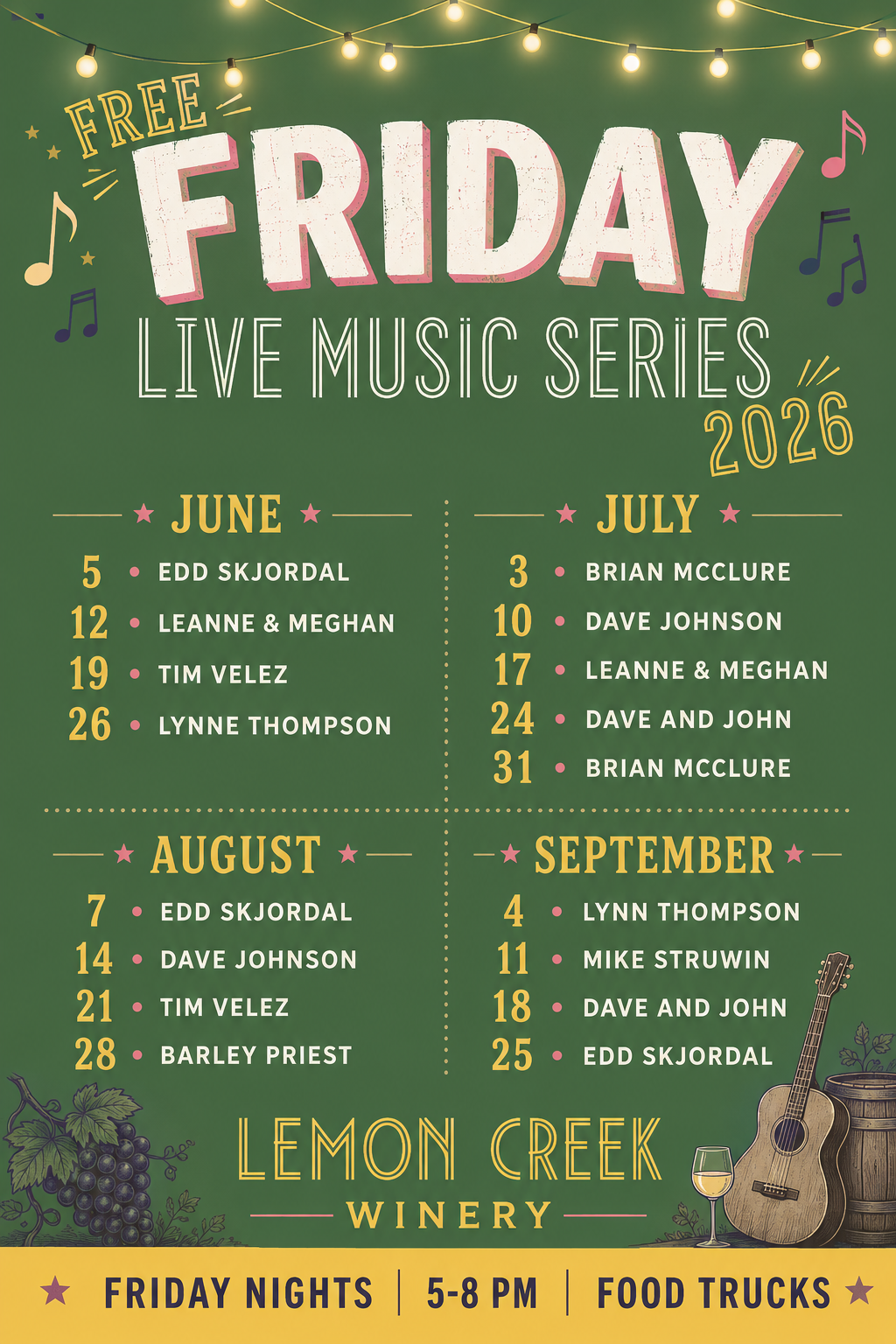 FREE Friday Night Music | Leanne & Meghan | St. Joe Today