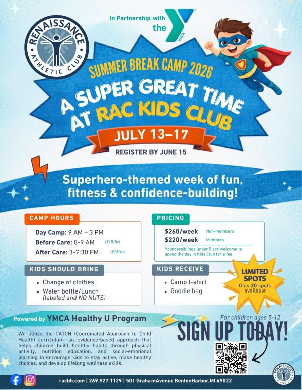 RAC Kids Club Summer Camp