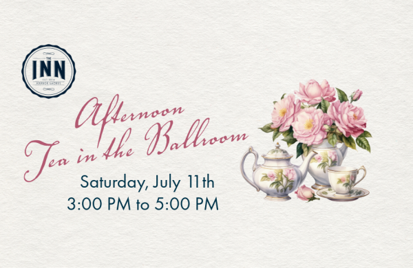 Tea in the ballroom 