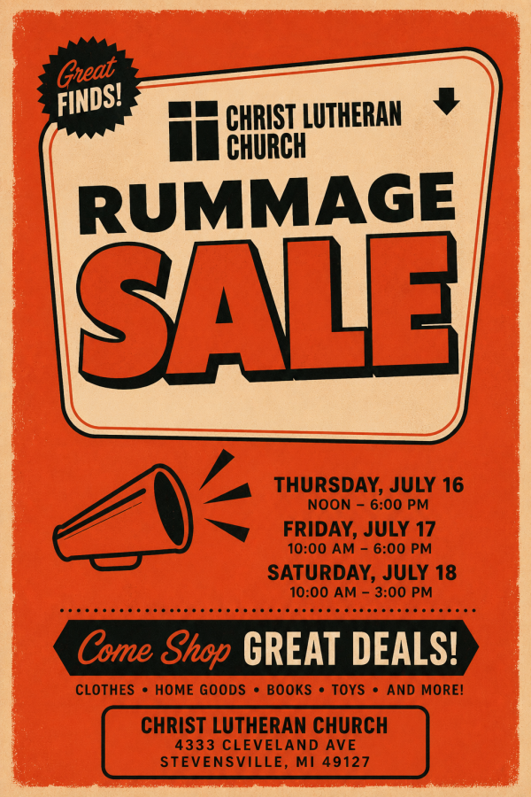 rummage sale
