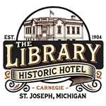 The Library Historic Hotel Logo