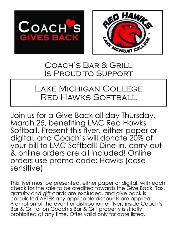 LMC Softball Voucher
