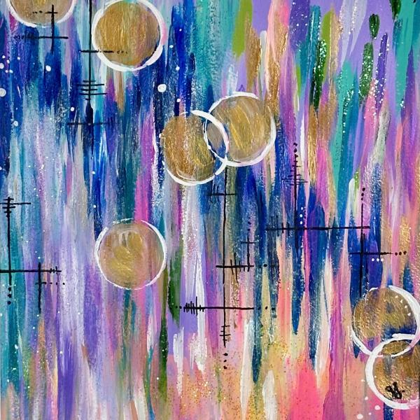 Acrylic Abstract Step-by-Step art class