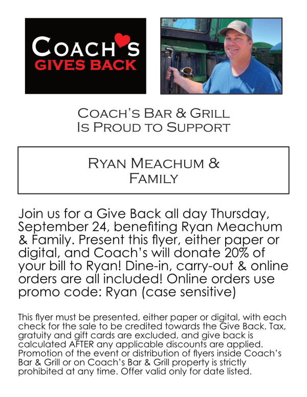 Ryan Meachum Give Back