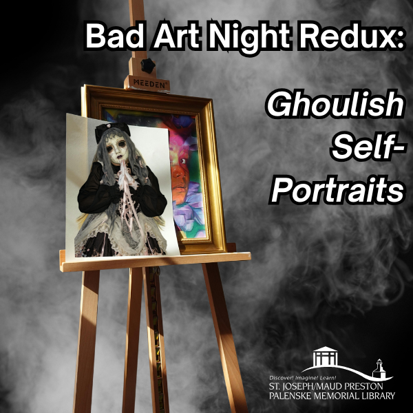  Bad Art Night Redux: Ghoulish Self-Portraits 