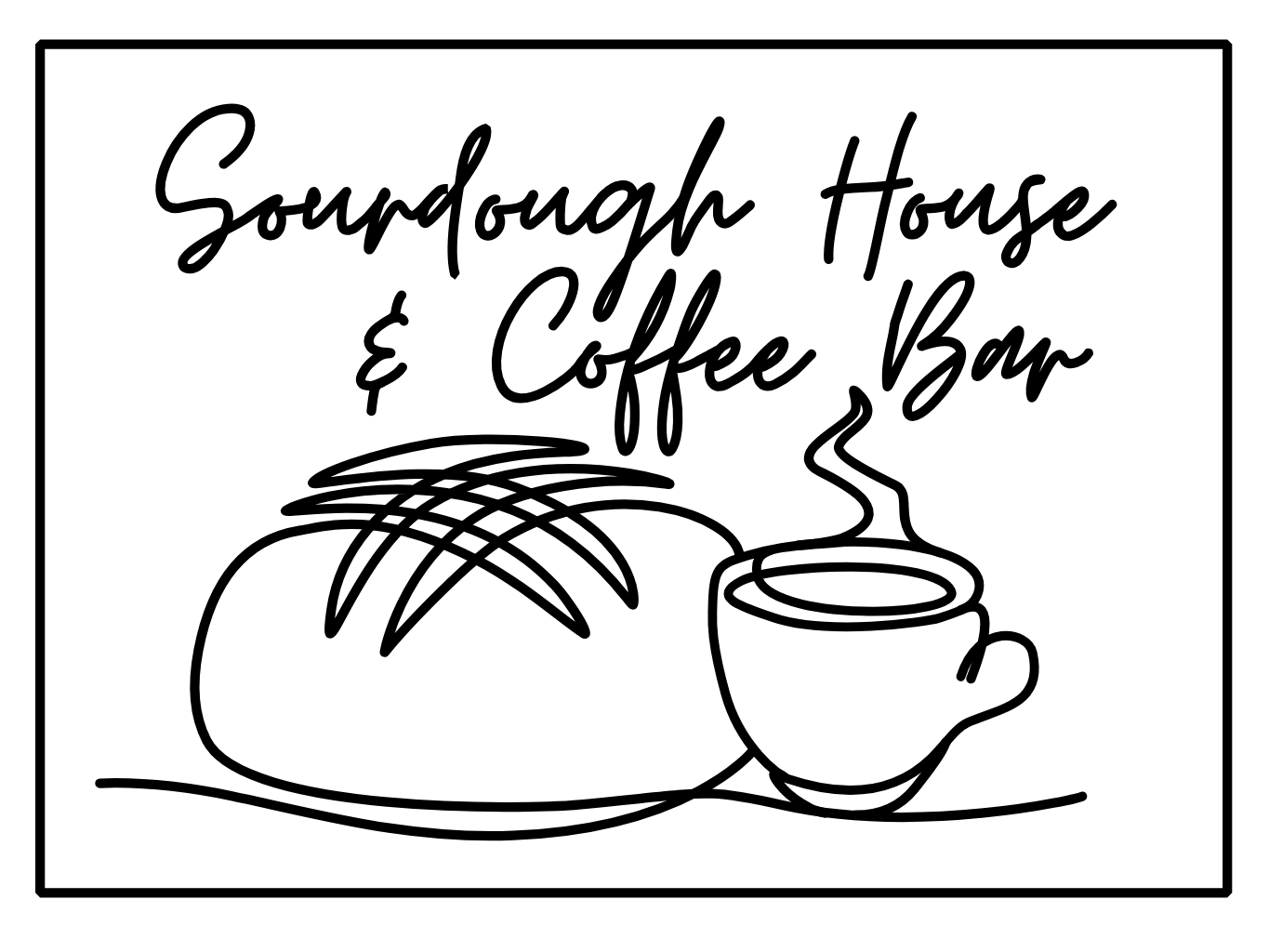 Sourdough House & Coffee Bar Logo