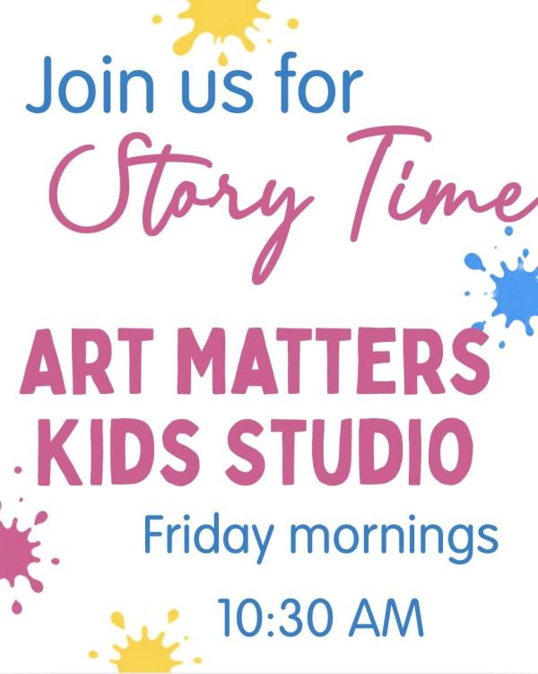 Story Time Fridays at 10:30am