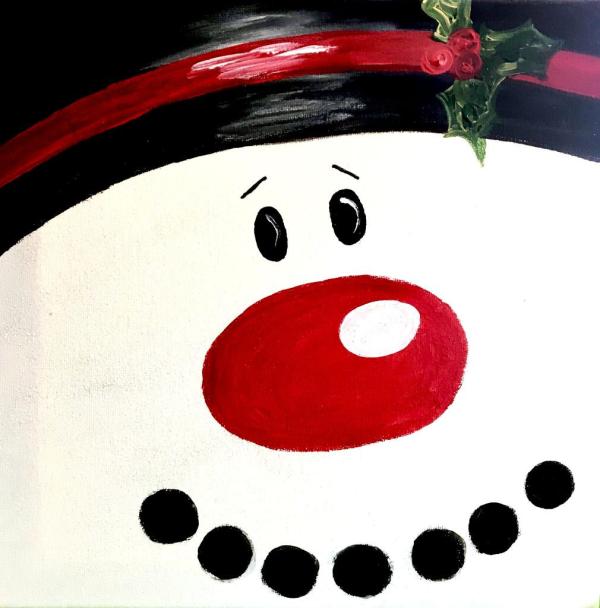 Kids Frosty Acrylic Painting Class