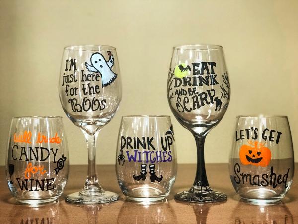 wine glasses