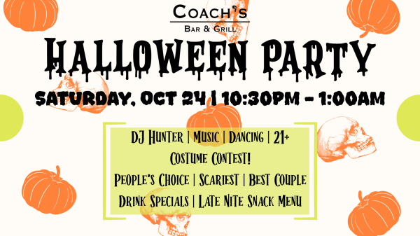 Coach's Halloween Party