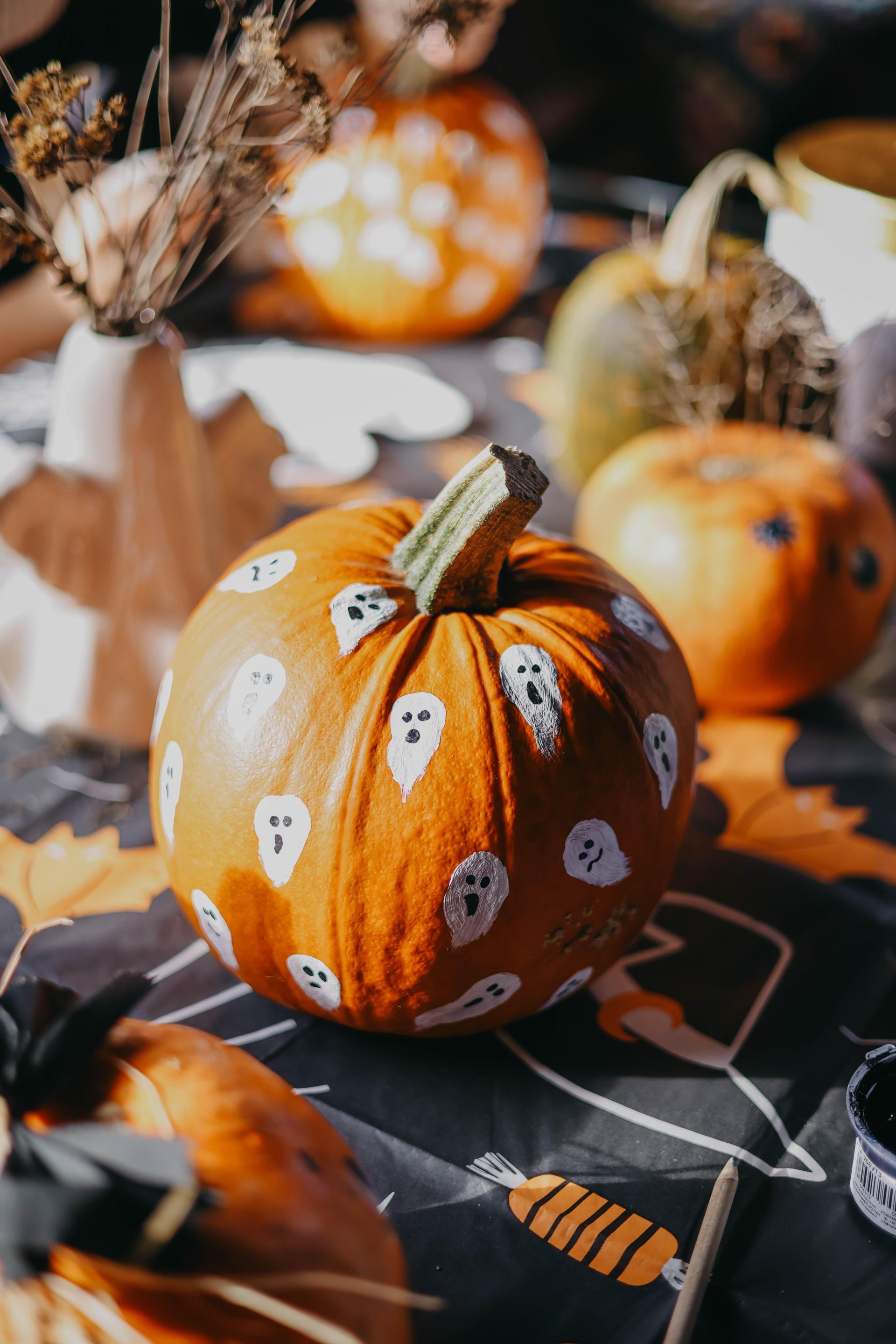 painted pumpkins