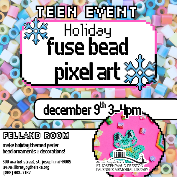  Teen Holiday Fuse Bead Pixel Art 