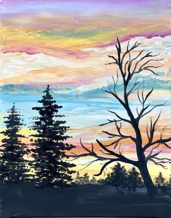 Morning Sky Painting
