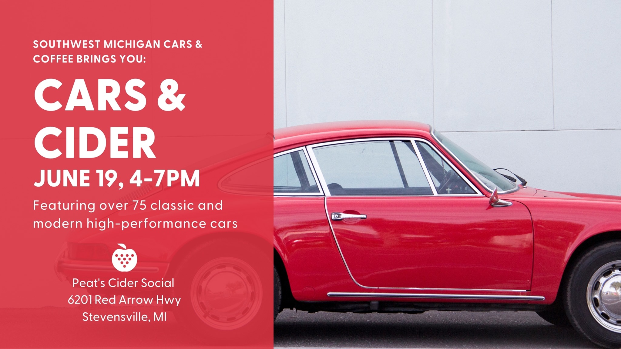 Cars & Cider at Peat's Cider Social